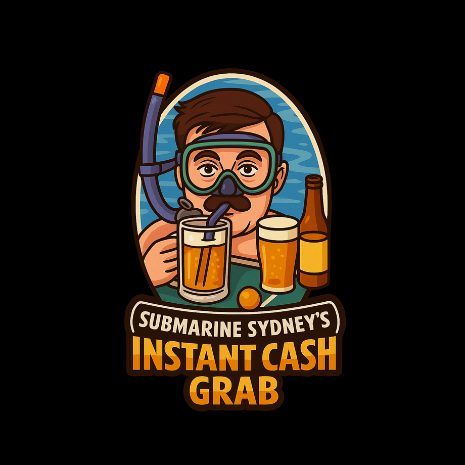 Submarine Sydney's Instant Cash Grab - Instantly Win £250 + Loads of Other Prizes