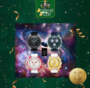 Win an Omega X Swatch Moonwatch - 4 Options To Choose From - £1 Per Entry