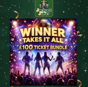 Winner Takes it all - £100 ticket bundle - Only £5 - Drawn when full