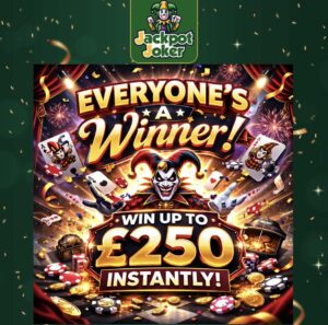 EVERYONES A WINNER – Win up to £250 instantly - Every single ticket wins a prize - Only £1