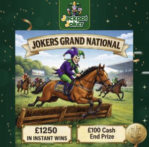 Jokers Grand National - £1250 in instant wins - £100 main draw
