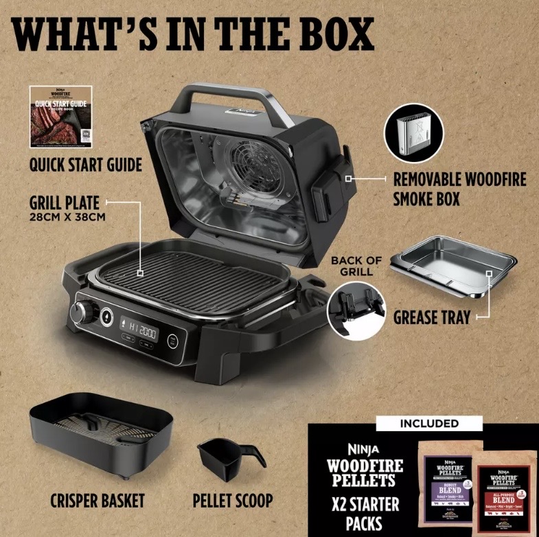 WIN a Ninja Woodfire Electric BBQ Grill & Smoker - OG701UK - Image 3