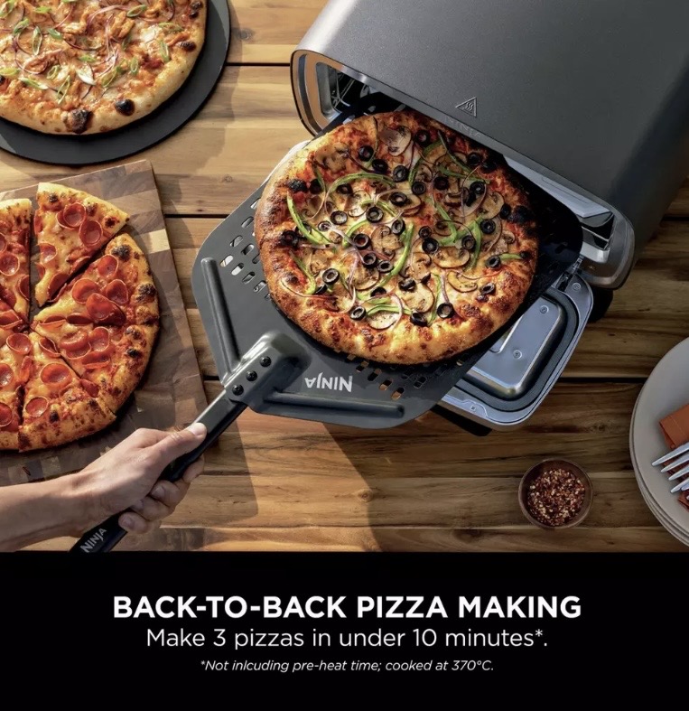 Win a Ninja Artisan Electric Outdoor Pizza Oven & Air Fryer - MO201UKDB - For Only 10p - Image 2
