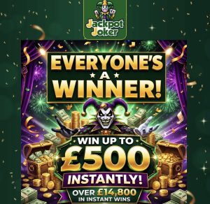 Everyone's A Winner - Win up to £500 Instantly - Over £14,800 worth of instant wins