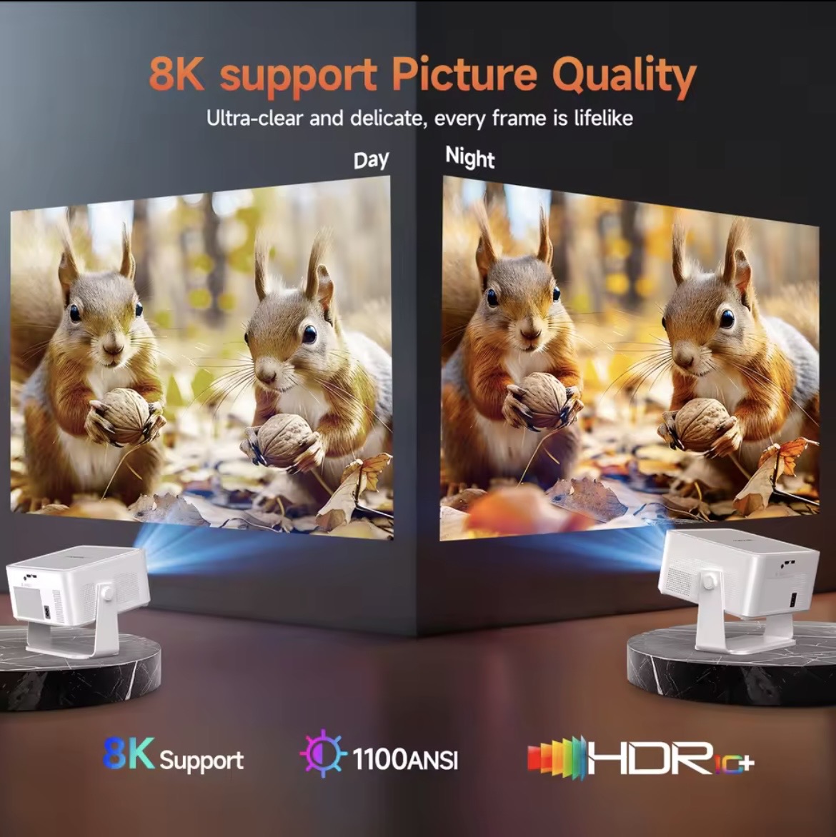 Magcubic Full HD Projector - Home Theater - Indoor & Outdoor - Image 4