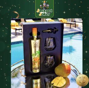 AU Vodka Mango Miami gift set